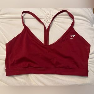 GYMSHARK V NECK SPORTS BRA